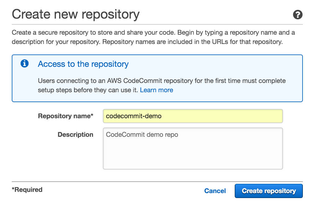 create-and-connect-to-an-aws-codecommit-repository-stelligent